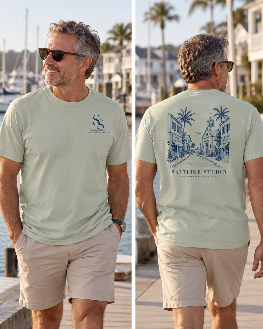 Saltline Studio | Men's Archive No. 02, Short Sleeve T-Shirt