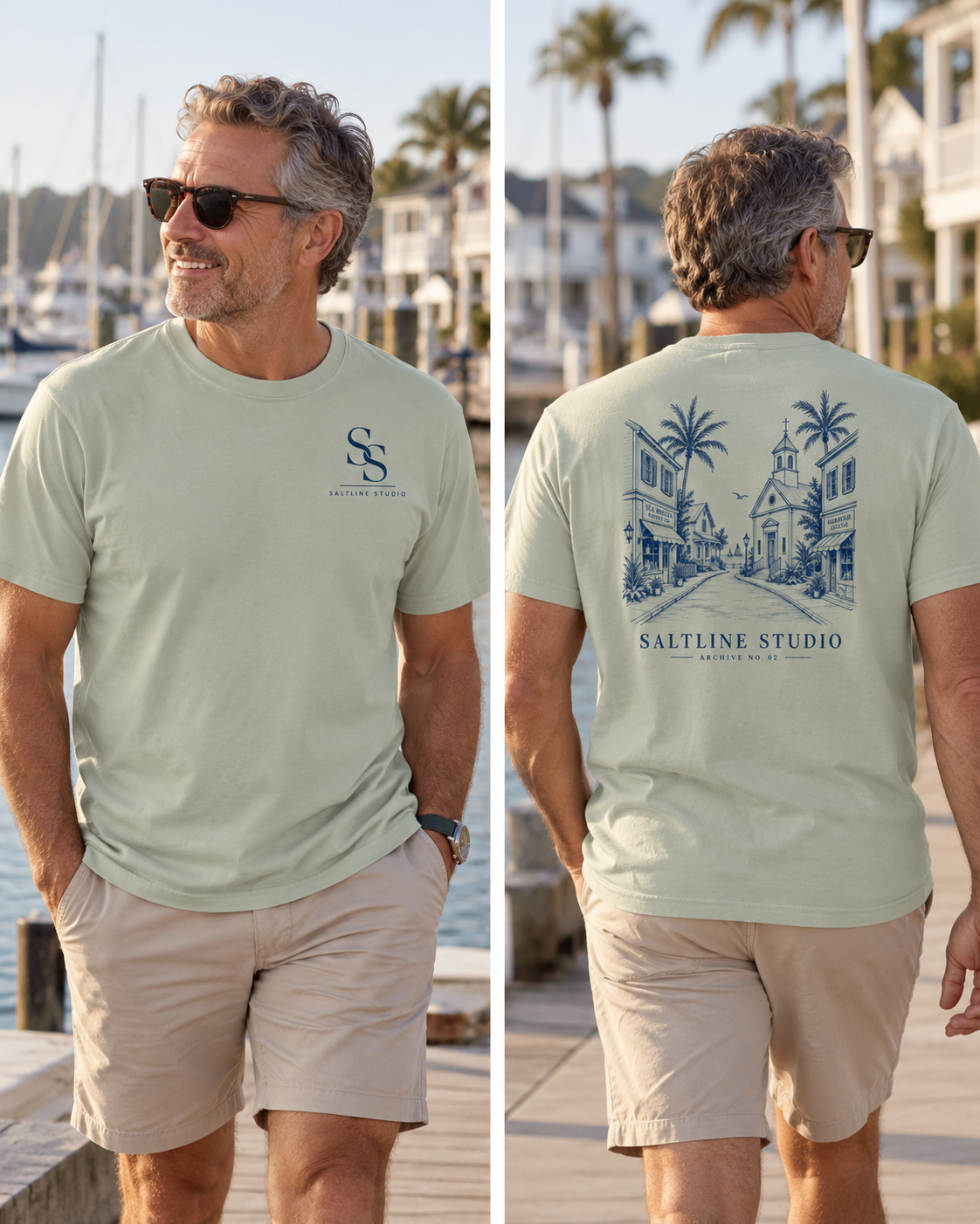 Saltline Studio | Men's Archive No. 02, Short Sleeve T-Shirt